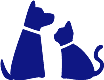 Icon of a dog and cat